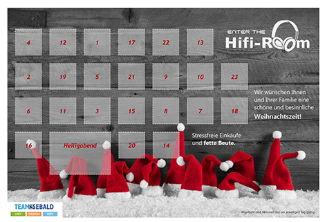 HiFi-Room Weihnachtskalender